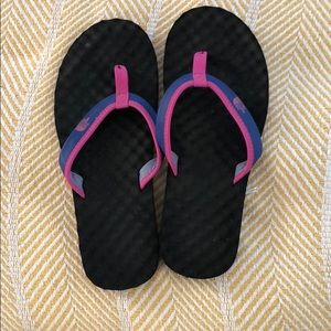 North face flip flops